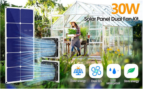 FTBM30 Güneş Paneli Fan Kit, 30W, Güneş Enerjisi, Taşınabilir Hava Durumuna Karşı IP65