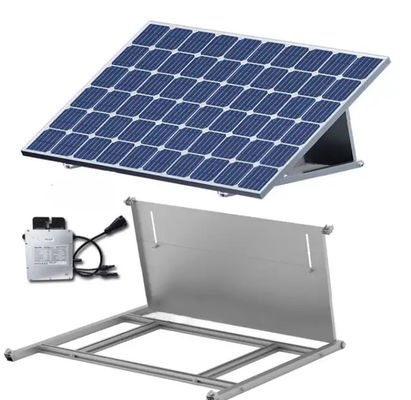 Düzenlenebilir Balkon Güneş Paneli Montaj Sistemi Ev Kullanımı İçin Güneş Bracket Kit