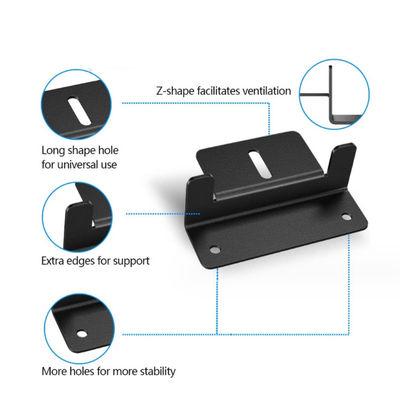 Hafif Güneş Paneli Aksesuarları Z Bracket Mount Anodized Alüminyum Montaj